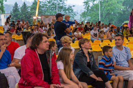 Widownia wiślańskiego amfiteatru